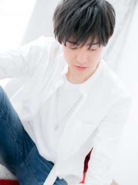 旬な男前♪クラウドマッシュショートa